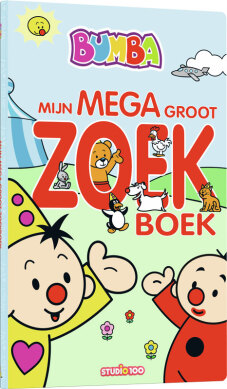 Bumba | Boek Mijn Megagroot Zoekboek Kartonboek  450x280mm