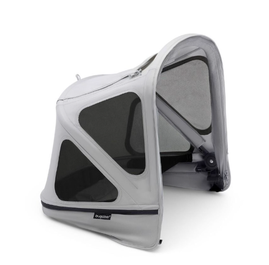 Bugaboo | Zonnekap Breezy Sun Canopy vr Donkey/Donkey 2,3 Misty Grey