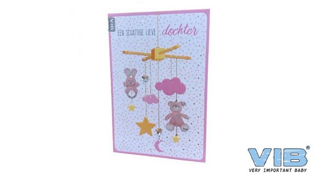 VIB | Wenskaart Een Schattige Lieve Dochter Mobiel