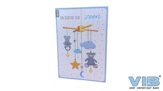 VIB | VIB | Wenskaart Een Schattige Lieve Zoon Mobiel