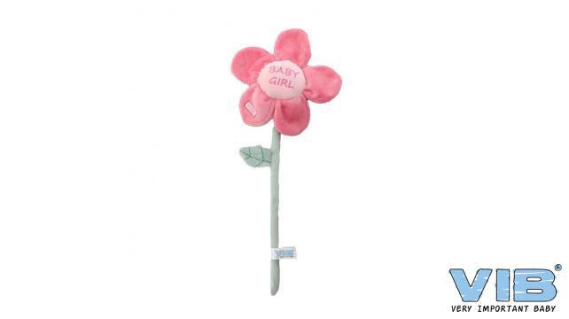 VIB | Pluche Knuffel Bloem Baby Girl Roze 55cm