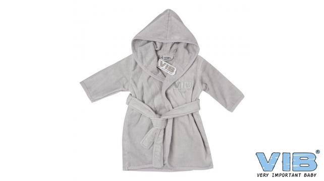 VIB | Badjas VIB Grijs/Zilver M62-68