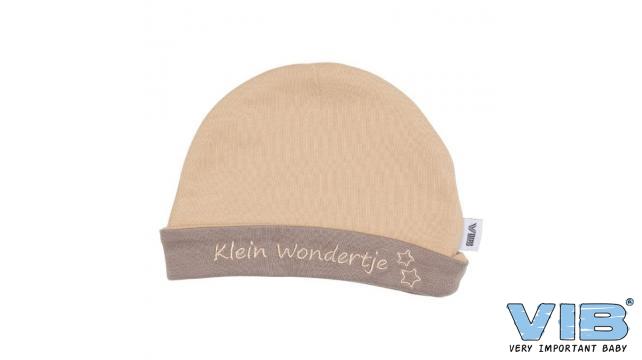VIB | Muts Klein Wondertje Beige/Bruin 0-3M