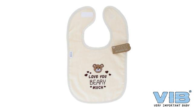 VIB | Slabbetje Love You Beary Much Beige