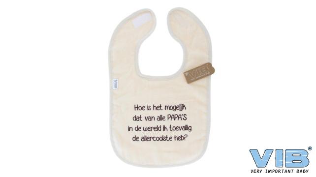 VIB | Slabbetje Hoe Is Het Mogelijk Dat Van Alle Papa's ... Beige