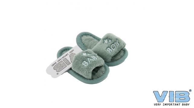 VIB | Schoenen Baby Slippers Baby Boy Mosgroen
