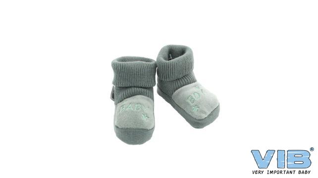 VIB | Schoenen Slofjes Baby Boy Mosgroen 0-3M