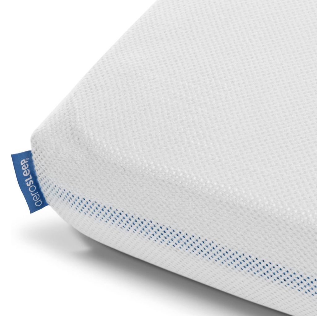 Aersoleep | Hoeslaken AeroSleep Sleep Safe Fitted Sheet White 60x110cm