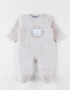 Noukies | Pyjama Lion Corduroy/Fluweel Beige