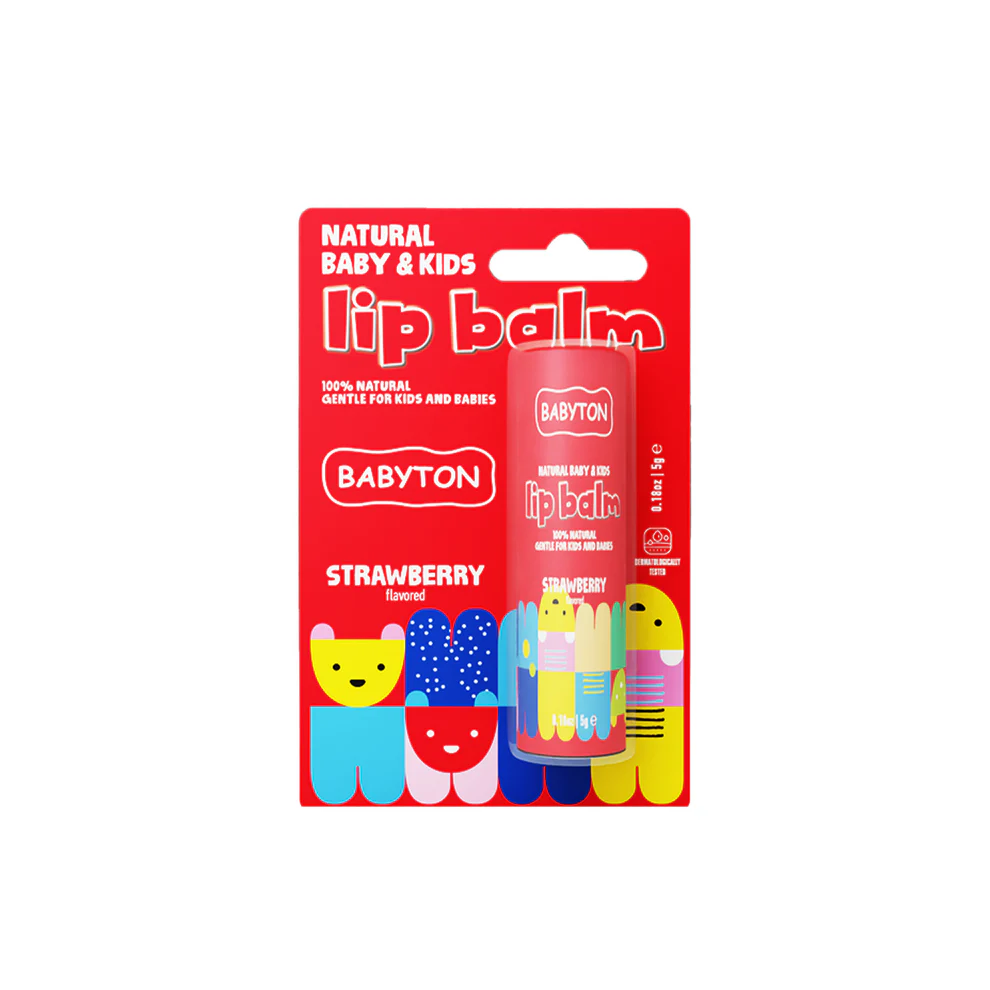 Babyton | Lippenbalsem Aardbeismaak 5g