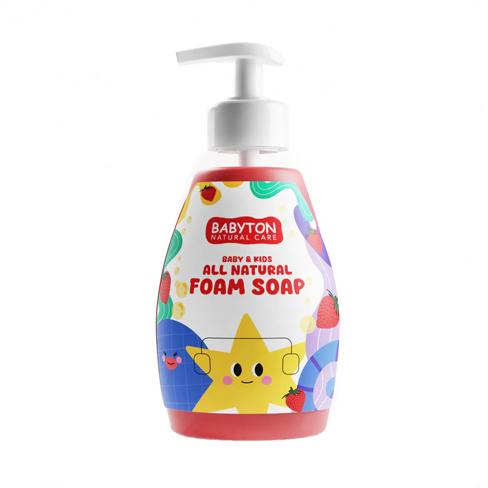 Babyton | Zeep Schuimende Handzeep Aardbei 350ml