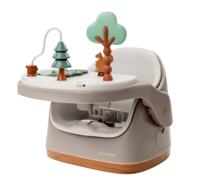Maxi Cosi | Stoelverhoger Jay Plus incl. Activity Tray Elegance Beige