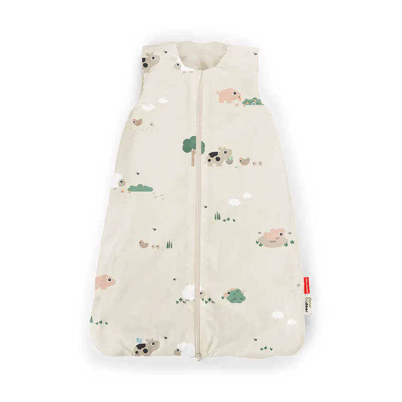Done By Deer | Slaapzak Tiny Farm Sand 2.5TOG 90cm