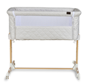 Quax | Co-sleeping wieg Side-By-Side Natural-Clay Quilted Matalasse