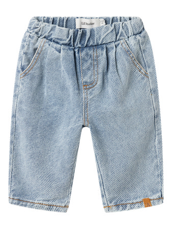 Lil'Atelier | Broek Boys Nbmkeifer Loos Dnm Pant Medium Blue