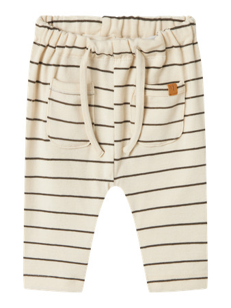 Lil' Atelier | Broek Boys Nbmgeo Lim Loose Pant Turtledove