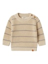 Lil'Atelier | Pull Boys Nbmemlen Ls Knit Stripe Turtledove