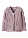Name it | Gilet Girls Nbfkind Ls Knit Card Burnished Lilac