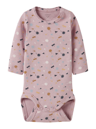 Name it | Body Girls Nbfkoral Ls Body Burnished Lilac