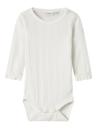 Name it | Body Girls Nbfkisa Ls Body Cloud Dancer