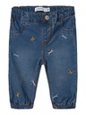 Name it | Broek Girls Nbfrose Medium Blue