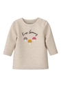 Name it | T-shirt Girls Nbflamilla Ls Top Peyote Melange