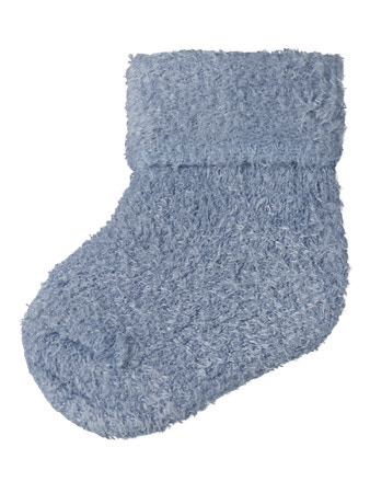 Name it | Kousen Nbmollo Terry Fluffy Socks Dusty Blue