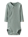 Name it | Body Uni Nbnlille Ls Wrap Body Jadeite