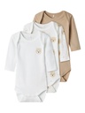 Name it | Body Uni Ls Oxford Bear Oxford Tan