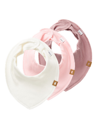 Name it | Spuugdoekje Nbnyvetti Parfait Pink/Deauville Mauve/Jet Stream 3-pack