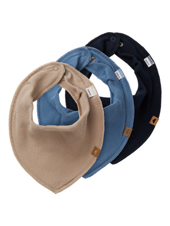 Name it | Spuugdoekje Nbnyvetti Dark Sapphire/Coronet Blue/Pure Cashmere 3-pack