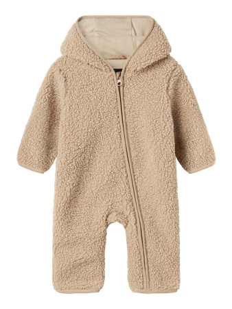 Name it | Kruippak Uni Nbnmilo Teddy Suit Pure Cashmere