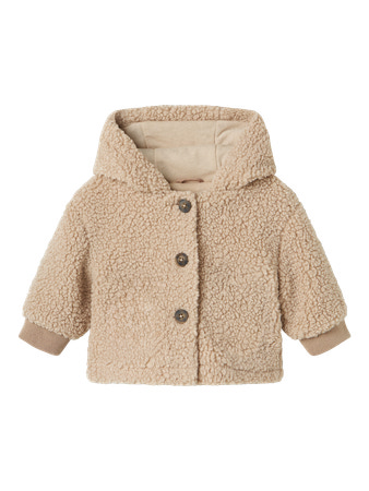 Name it | Jas Nbnmilo Teddy Jacket Pure Cashmere
