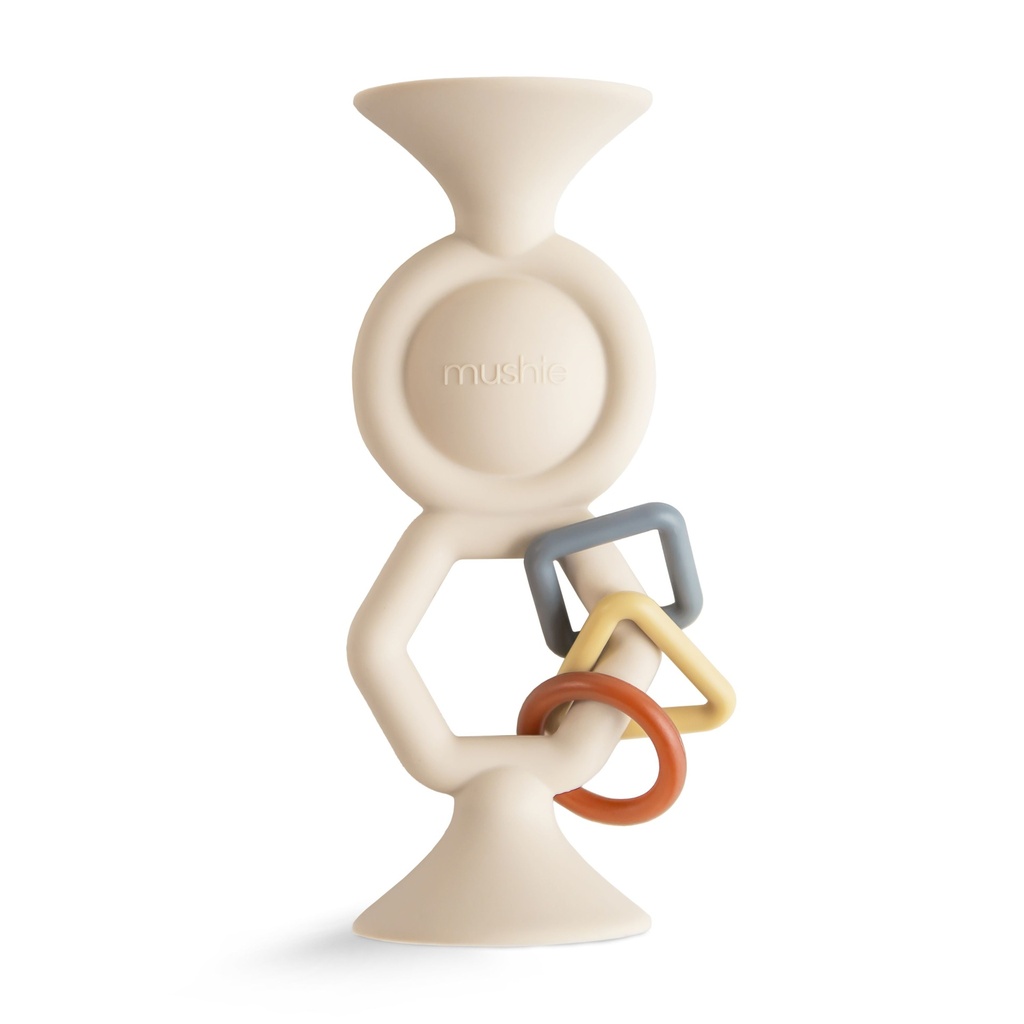 Mushie | Speelgoed vr Eetstoel Hexapop Shifting Sand