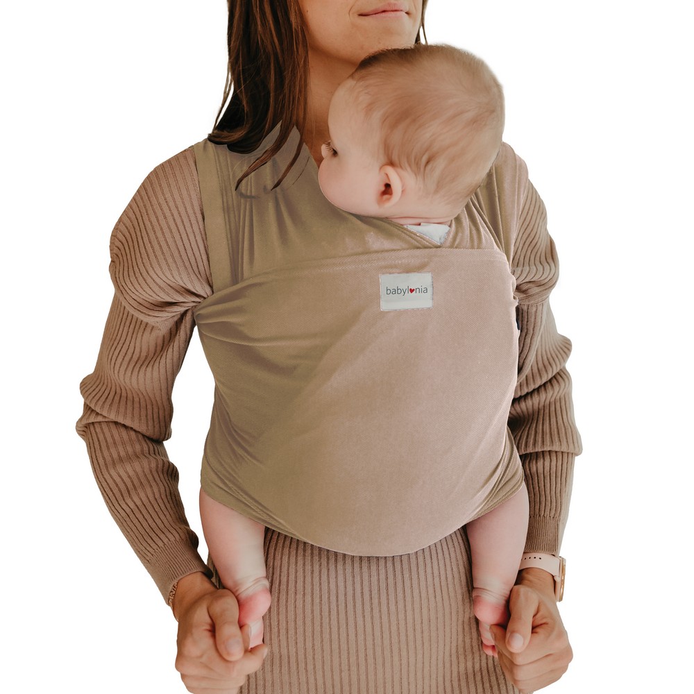 Babylonia | Draagdoek Cool Tricot-Slen Nougatine One Size Gemaakt van Gerecycleerde PET-flessen