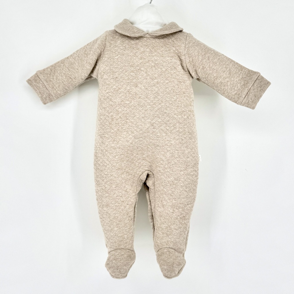Living Nature | Pyjama Sofie Losange Sluiting Achteraan Camel