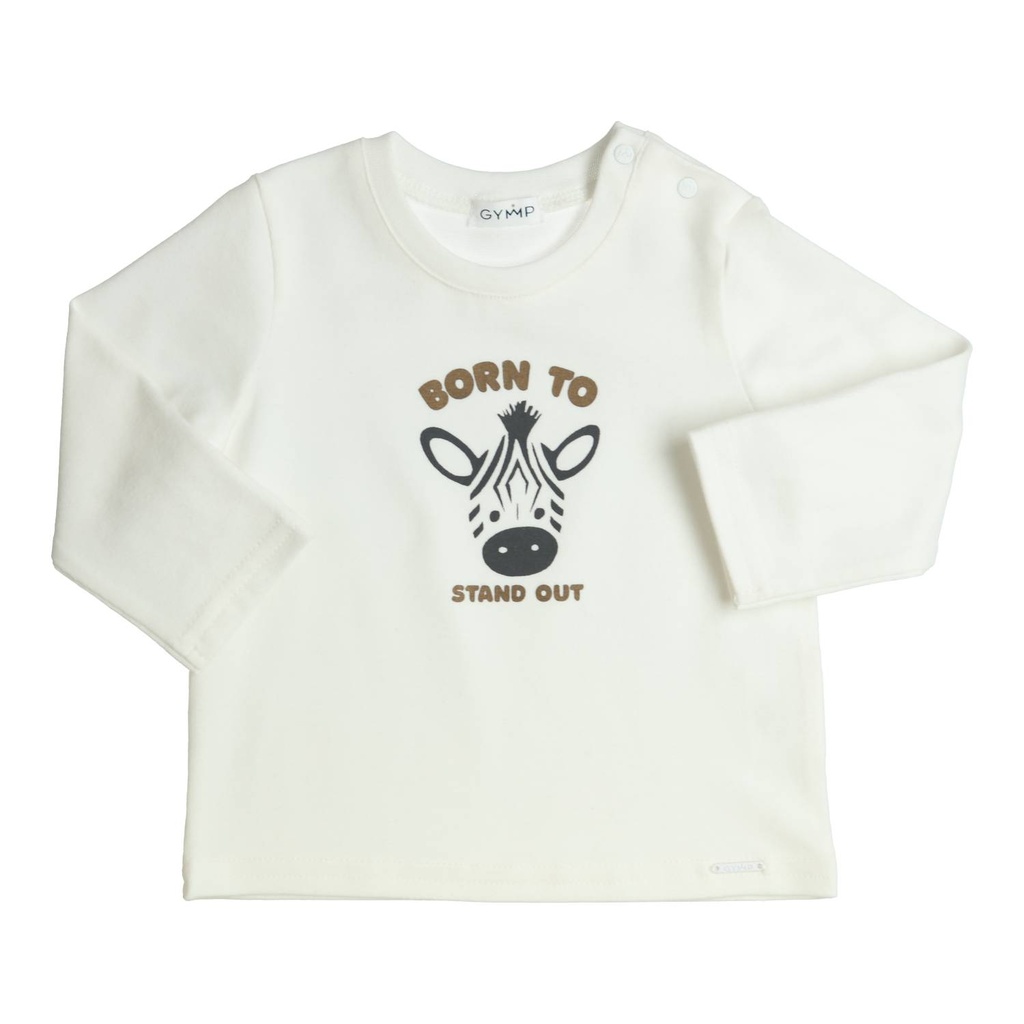 Gymp | T-shirt Boys Longsleeve Aerodoux Off White