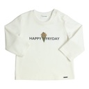 Gymp | T-shirt Boys Longsleeve Aerodoux Off White