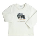 Gymp | T-shirt Boys Longsleeve Aerodoux Off White