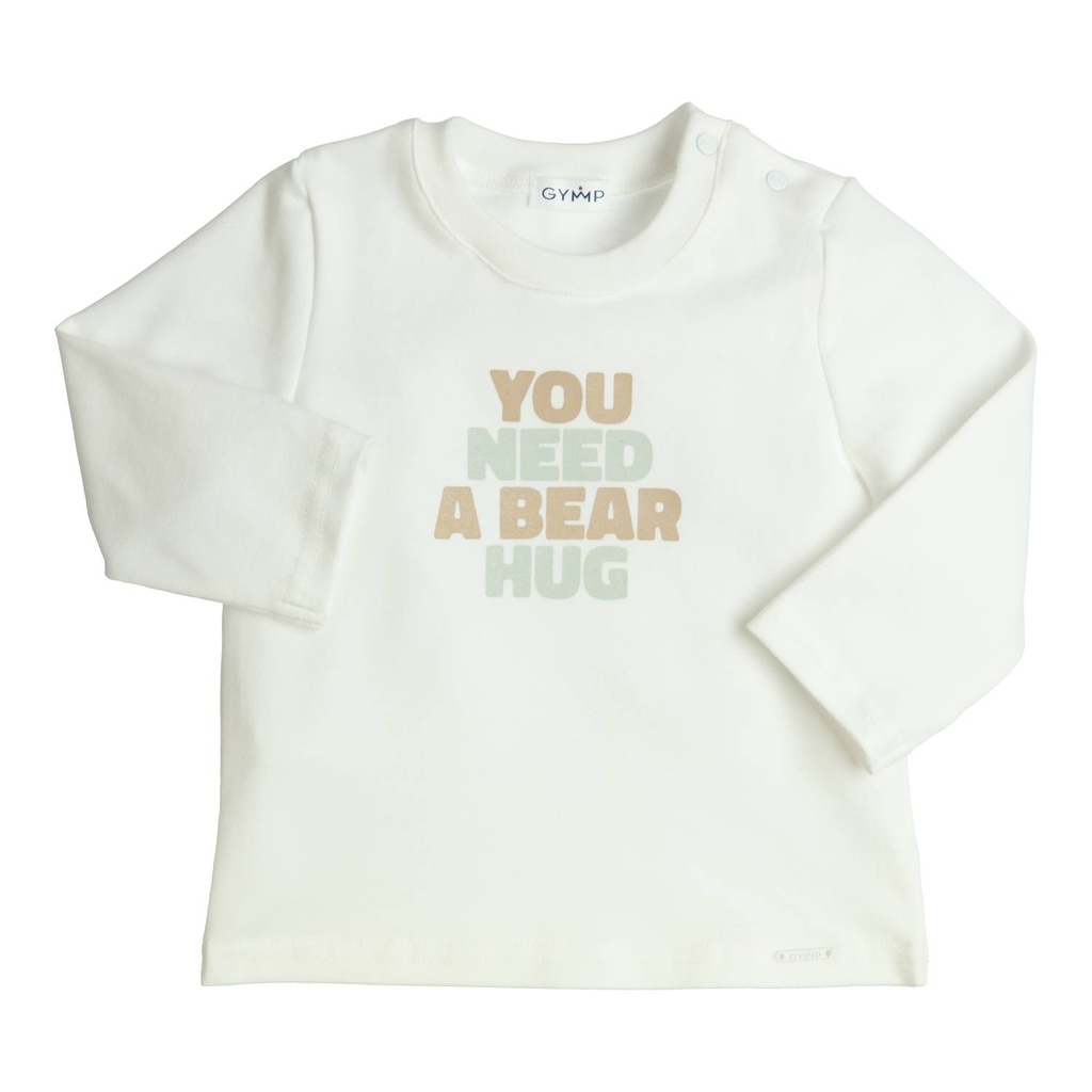 Gymp | T-shirt Boys Longsleeve Aerodoux Off White