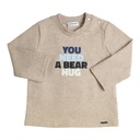 Gymp | T-shirt Boys Longsleeve Aerochine Beige/Navy