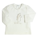 Gymp | T-shirt Girls Longsleeve Aerodoux Off White