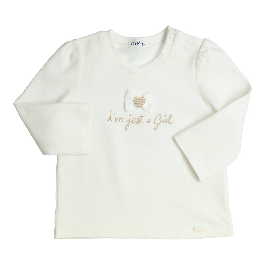 Gymp | T-shirt Girls Longsleeve Aerodoux Off White