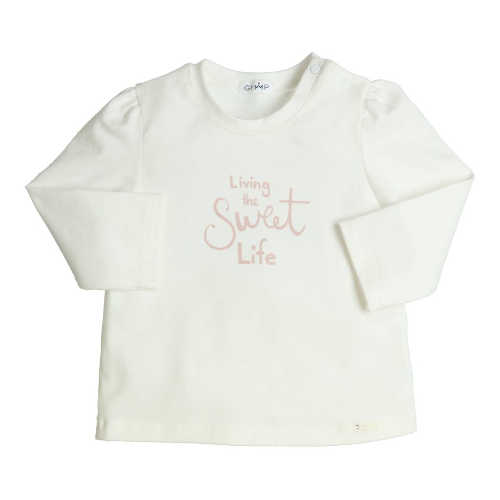 Gymp | T-shirt Girls Longsleeve Aerodoux Off White