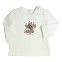 Gymp | T-shirt Girls Longsleeve Aerodoux Off White