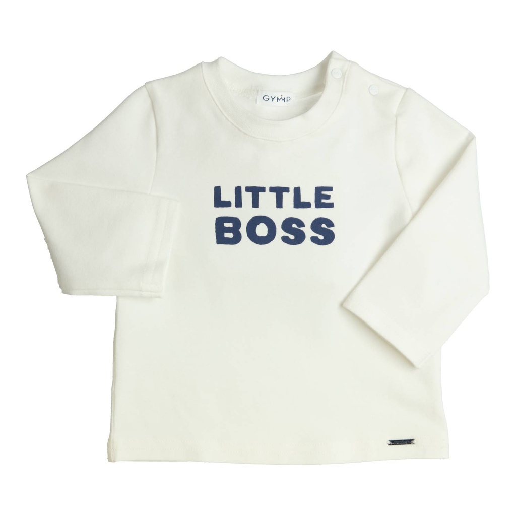 Gymp | T-shirt Boys Longsleeve Aerodoux Off White
