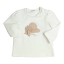 Gymp | T-shirt Girls Longsleeve Aerodoux Off White/Beige