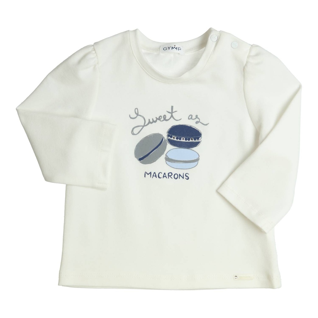 Gymp | T-shirt Girls Longsleeve Aerodoux Off White 