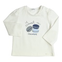 Gymp | T-shirt Girls Longsleeve Aerodoux Off White 