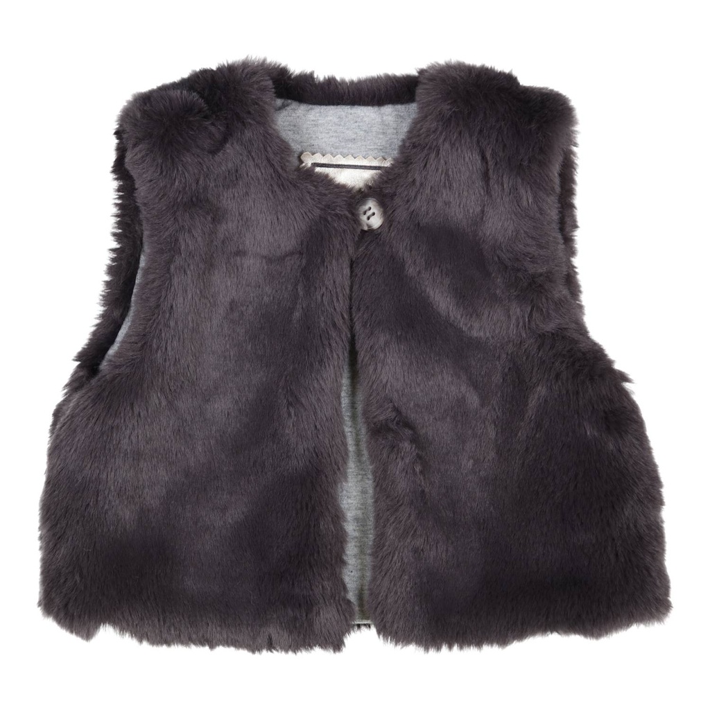 Gymp | Gilet Girls Gilet Isolde Anthracite